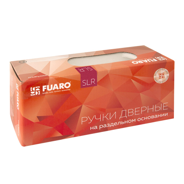 Ручка Fuaro (Фуаро) раздельная R.SLR52.PRIDE SSC-16 сатинированный хром 