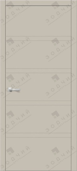 Дверь межкомнатная ЗОДЧИЙ ИТАЛЬЯНО 6 ПГ Капучино софт