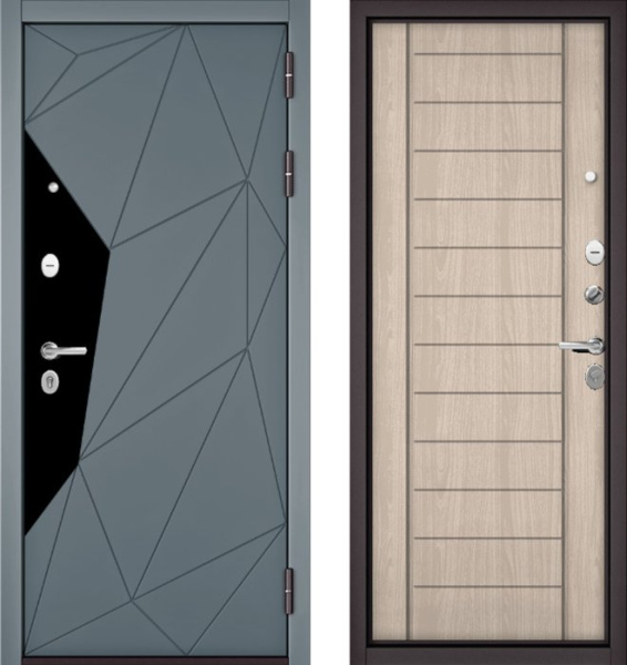 Входная дверь МАСТИНО TRUST MASS 202 Океан стронг / 137 Ясень ривьера айс