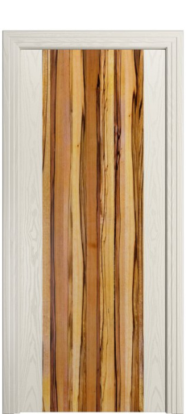 Дверь межкомнатная Порта Алекс КАНТРИ 1 Бежевый вставка Марблвуд шпон