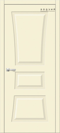 Дверь межкомнатная ЗОДЧИЙ ТВИСТ 32 ПГ Шагрень латте