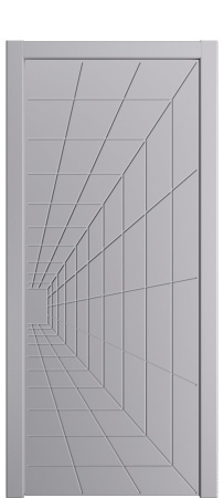 Дверь межкомнатная Порта Алекс ПОРТА6 Ибис софт эмаль