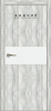 Дверь межкомнатная ЗОДЧИЙ МЕГАПОЛИС Г20 ПГ Дуб серый винтажный вставка МДФ Софт тальк