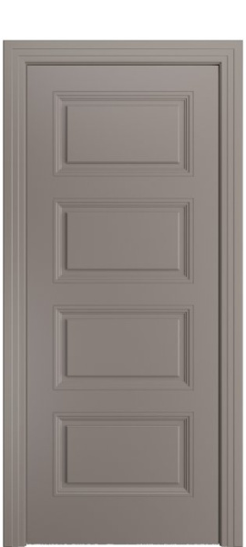 Дверь межкомнатная Порта Алекс Нео 5 Темно-серая