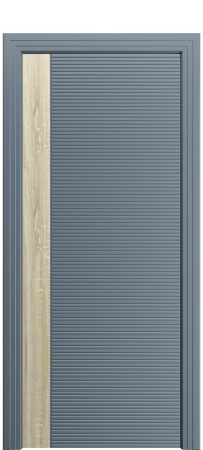 Дверь межкомнатная Порта Алекс ПОРТА 7 Маренго софт вставка CPL эмаль