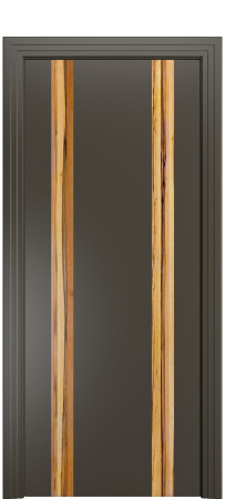 Дверь межкомнатная Порта Алекс КАНТРИ 4 Гриджио вставка Марблвуд эмаль