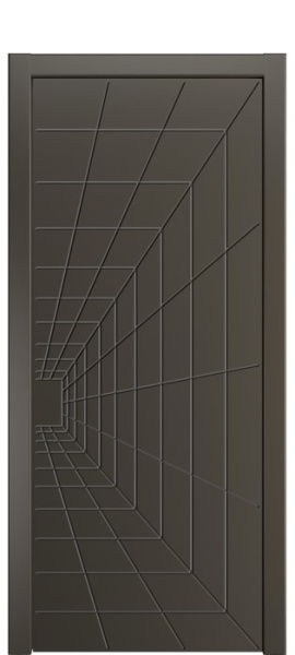 Дверь межкомнатная Порта Алекс ПОРТА6 Гриджио эмаль