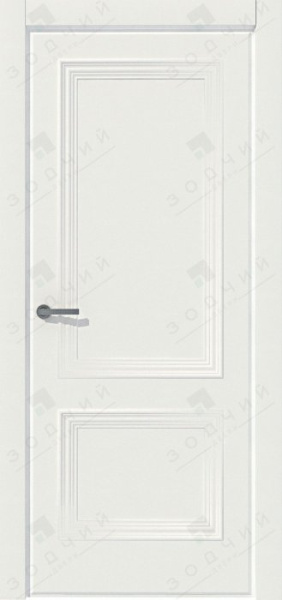 Дверь межкомнатная ЗОДЧИЙ КВИН 2 ПГ Шагрень молочная