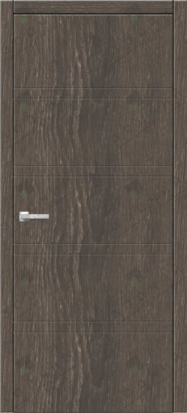 Дверь межкомнатная ЗОДЧИЙ ИТАЛЬЯНО 6 ПГ Дуб шале
