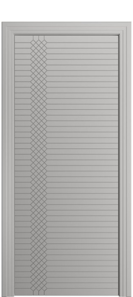 Дверь межкомнатная Порта Алекс ПОРТА 2 Грей эмаль