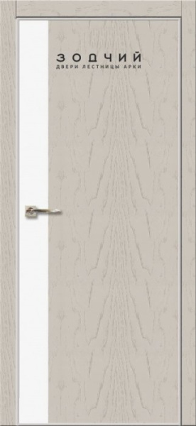 Дверь межкомнатная ЗОДЧИЙ МЕГАПОЛИС В22 ПГ Дуб оникс