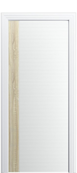 Дверь межкомнатная Порта Алекс ПОРТА 7 Вайт софт вставка CPL эмаль