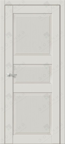 Дверь межкомнатная ЗОДЧИЙ КАНТРИ 3 ПГ Бьянка белая