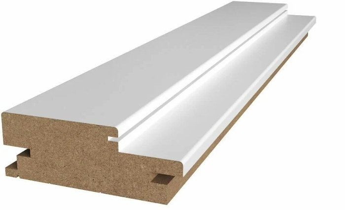 Дверная коробка Порта Алекс Эмаль Платинум