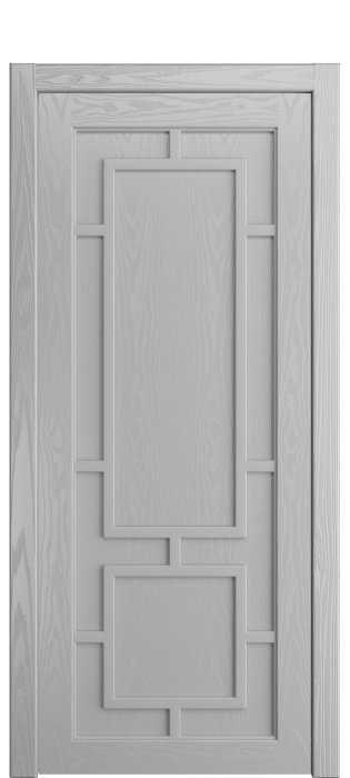 Дверь межкомнатная Порта Алекс СОЛО 1 Светло-серый шпон