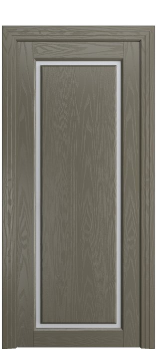 Дверь межкомнатная Порта Алекс СОЛО 2 Дюна шпон, стекло сатин светлый