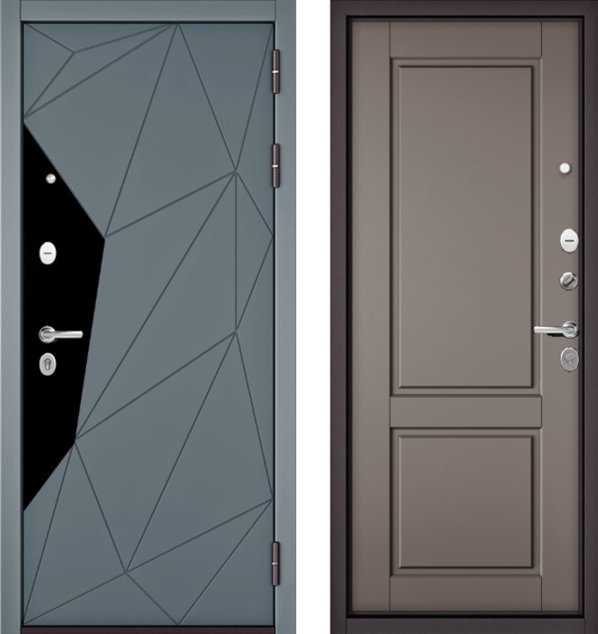 Входная дверь МАСТИНО TRUST MASS 202 Океан стронг / D-1 Эмаль капучино