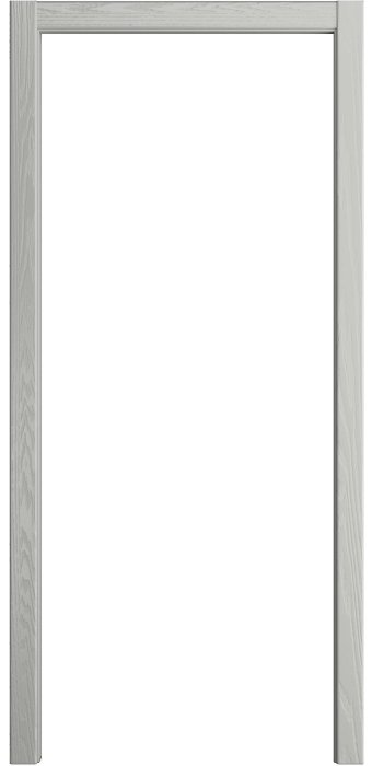 Телескопический Прямой наличник Порта Алекс Шпон Грей