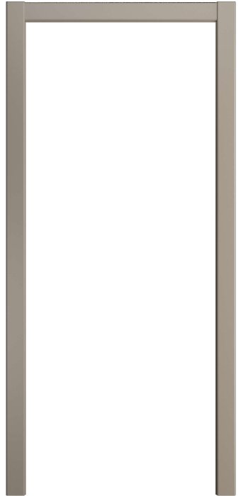 Телескопический Прямой наличник Порта Алекс Эмаль Латте