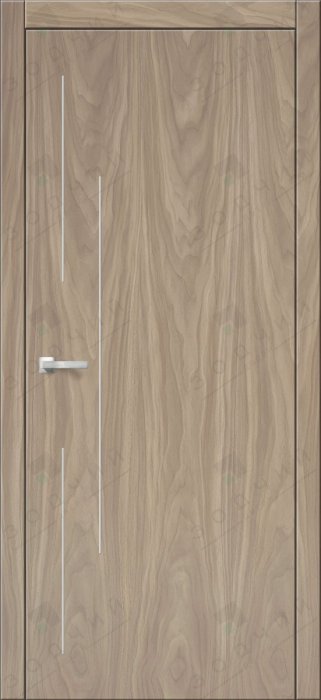 Дверь межкомнатная ЗОДЧИЙ КОМФОРТ 3 ПГ Софт орех американский
