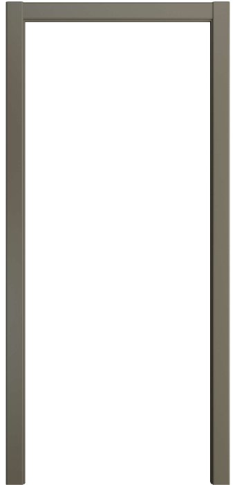 Телескопический Прямой наличник Порта Алекс Эмаль Дюна