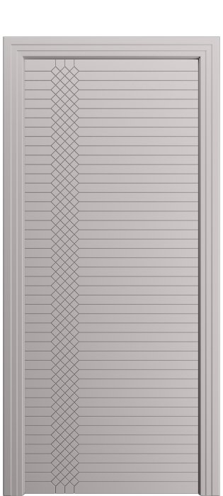 Дверь межкомнатная Порта Алекс ПОРТА 2 Платинум софт эмаль