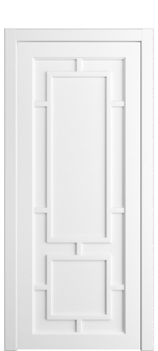 Дверь межкомнатная Порта Алекс СОЛО 1 Белоснежная эмаль