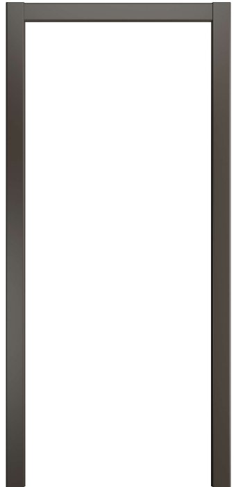 Телескопический Прямой наличник Порта Алекс Эмаль Гриджио