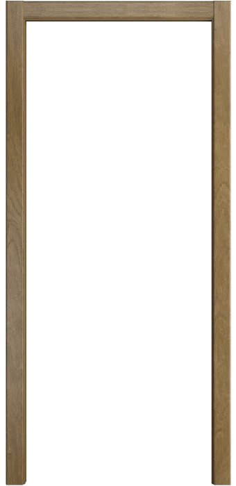 Телескопический Прямой наличник Порта Алекс Шпон Дуб янтарный