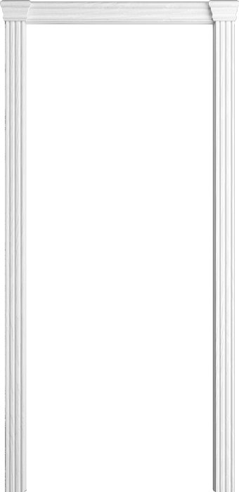 Капитель 1 Порта Алекс Белоснежный шпон