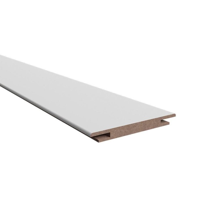 Добор телескопический Порта Алекс 2100х150х10 Эмаль Вайт софт