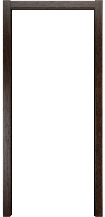 Телескопический Прямой наличник Порта Алекс Шпон Дуб коньячный