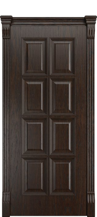 Дверь межкомнатная Порта Алекс КЛАССИКА 7 Дуб коньячный шпон