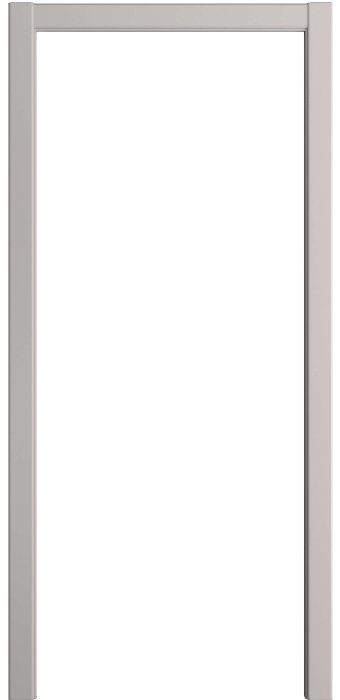 Телескопический Прямой наличник Порта Алекс Эмаль Платинум софт