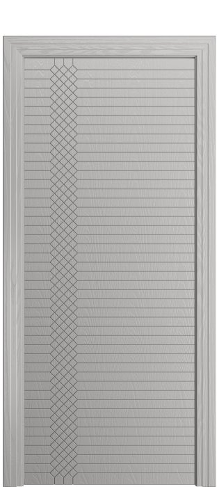 Дверь межкомнатная Порта Алекс Нео 10 Бежевая ПОРТА 2 Грей шпон