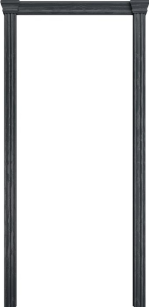 Капитель 1 Порта Алекс Графит шпон