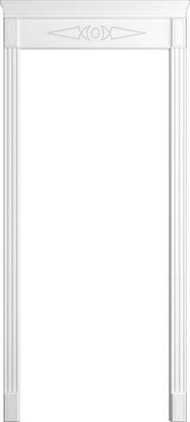 Порта Алекс Капитель 6 Белоснежная эмаль