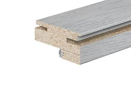 Дверная коробка Бизнес Парк телескопическая ПВХ для дверей Piramida 2065х69х30 мм цвет Жемчуг