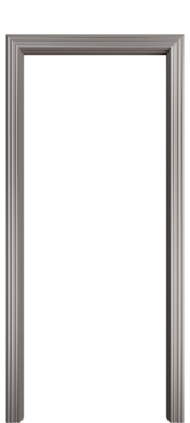 Наличник Спарта Порта Алекс Темно-серая патина серебро эмаль