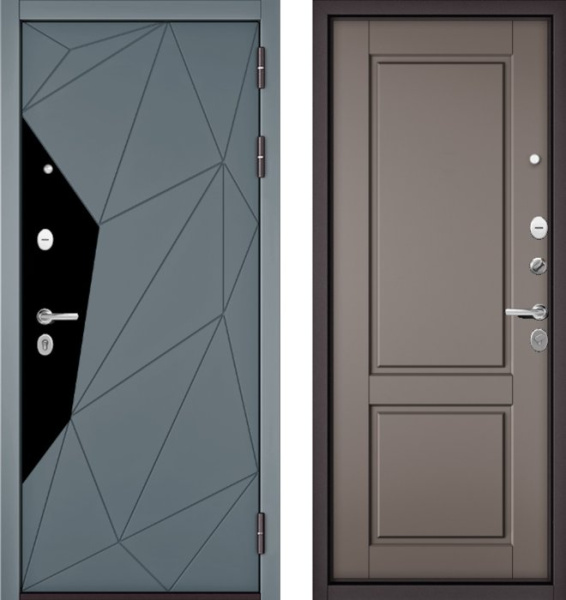 Входная дверь МАСТИНО TRUST MASS 202 Океан стронг / D-1 Эмаль капучино