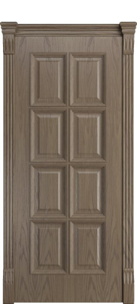 Дверь межкомнатная Порта Алекс КЛАССИКА 7 Дуб грэйвуд шпон