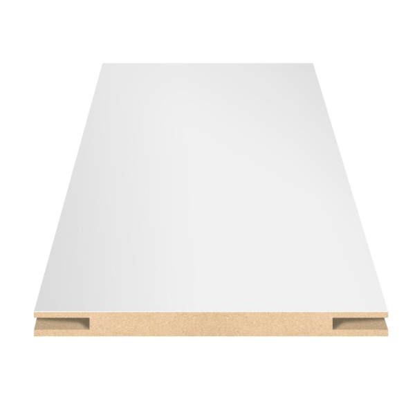 Добор Бизнес Парк телескопический ПВХ для дверей CRYSTAL 2070х150х10 мм цвет Белый Софт