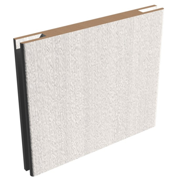 Добор телескопический Порта Алекс 2100х150х10 Шпон Светло-серый