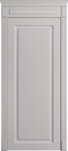 Дверь межкомнатная Порта Алекс СОЛО 2 Агат эмаль, стекло сатин светлый