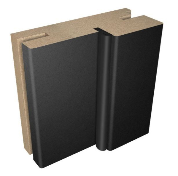 Дверная коробка Порта Алекс Эмаль Графит