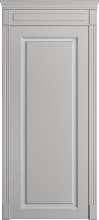 Дверь межкомнатная Порта Алекс СОЛО 2 Грей эмаль, стекло сатин светлый