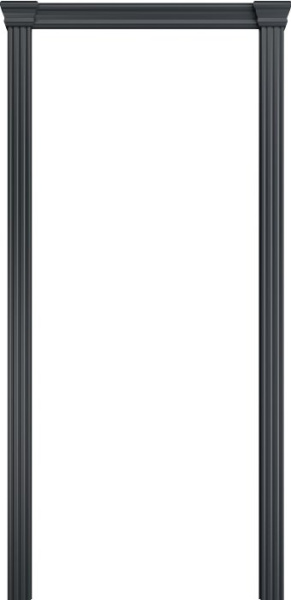 Капитель 1 Порта Алекс Графит эмаль