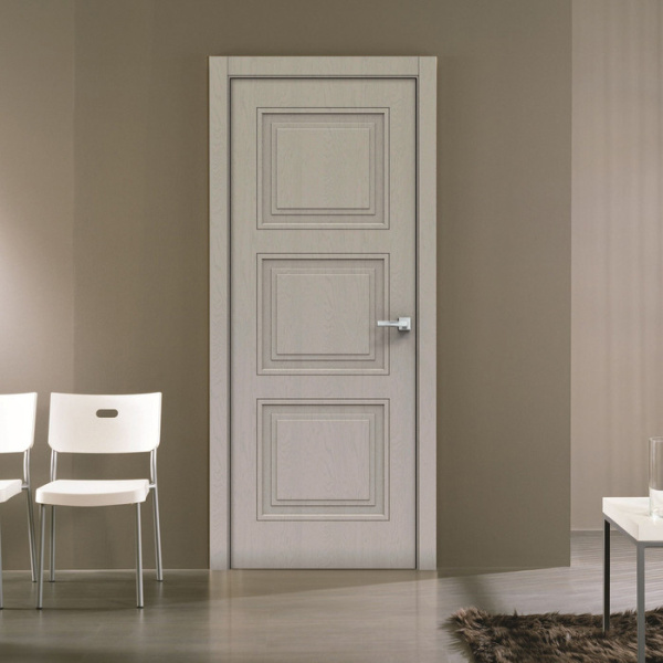 Дверь межкомнатная глухая Бизнес Парк Piramida 2 цвет Щербет 600*2000 мм