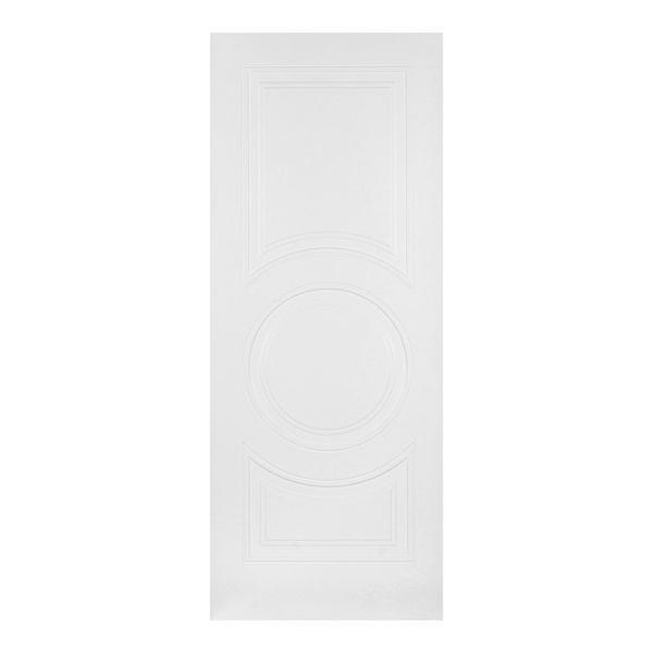 Дверь межкомнатная глухая Бизнес Парк ЛАЙН 6, Белая, 600*2000 мм