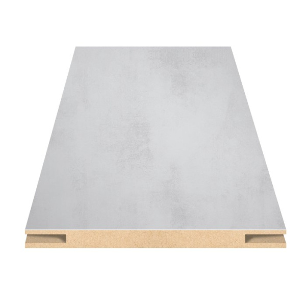 Добор Бизнес Парк телескопический ПВХ для дверей CRYSTAL 2070х150х10 мм цвет Крем Бетон